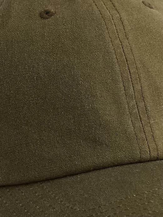 Waxed Canvas Baseball Hat — source 2